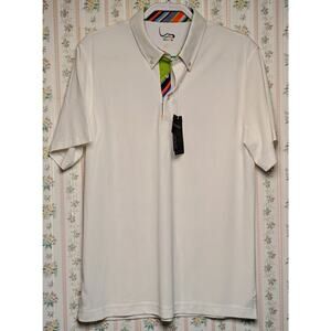 Eagegof Golf Polo Shirt MENS SIZE L Performance Moisture Wicking Quick Dry NWT
